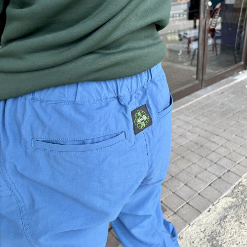 トゥーファン　フィッシュパンツ　Mサイズ　ブルー　クライミングパンツ THOUFUN(トゥーファン) Fish-PT 3/4(フィッシュパンツ) ※動き