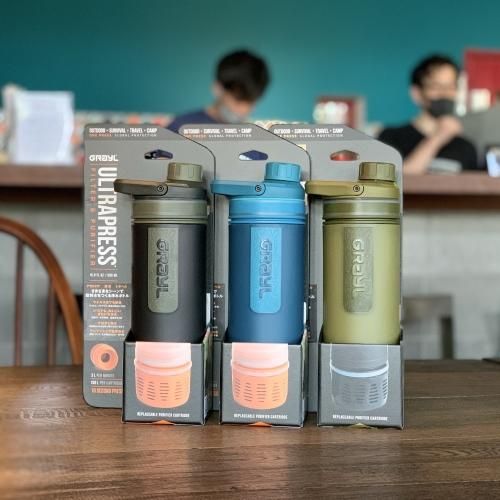 グレイル GRAYL ウルトラプレス ピュリファイヤー 浄水ボトル 浄水器