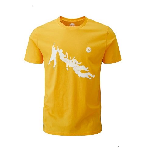 MOON(ムーン) Climber Graphic T-Shirt(クライマーグラフィックティーシャツ) ※クライマーデザインでオーガニックコットン ※2022年新モデル ※メール便88円