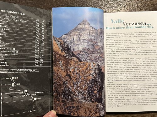 Verzasca Bouldering Guidebook(ベルザスカボルダリングガイド) ※スイスで一番熱いエリア ※有名なダムのあるエリア  ※メール便88円 - グッぼる ボルダリングCafe クライミング通販