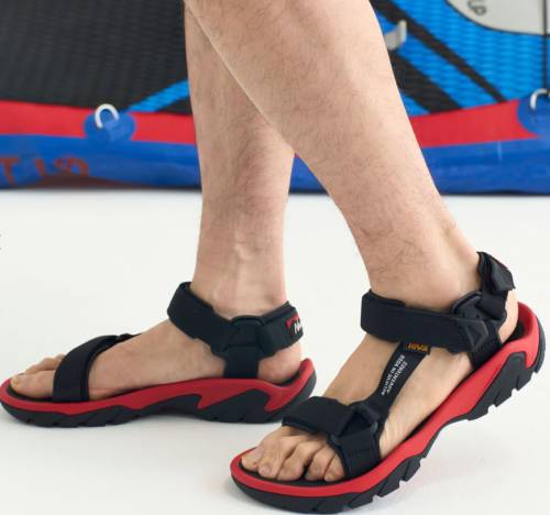 Teva  サンダル  ブラック  38  未使用品靴/シューズ