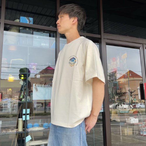 NANGA(ナンガ) E/H THE WORLD IS YOUR CANVAS LOOSE FIT TEE(エコ