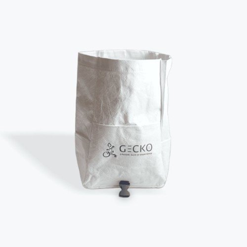 GECKO(ゲッコー) CRAG CHALK BAG(クラッグチョークバッグ) ※経年変化もカッコいい ※愛着が湧くタイベック素材 ※超軽量73g ※メール便88円