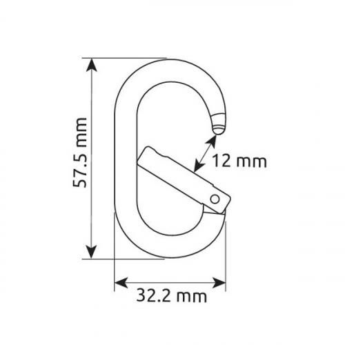CAMP() EKTO SERIES(ȥ꡼)  ⶯٥꡼ӥ ñ/5 4kN ʪƱ¤4kN ڤ礭ʤäʤ ۥ ᡼б