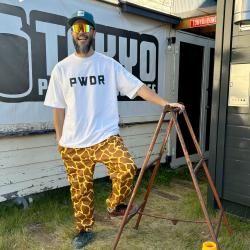 ʴ(Tokyo Powder) NEW PWDR TEE(˥塼ѥƥ) ʴΥӥå륨å ᡼б