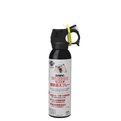 未使用 セイバー SABRE FRONTIERSMAN フロンティアーズマン ベアスプレー 272mL 熊スプレー ホルダー セット 登山 キャンプ 釣り アウトドア Amazon | SABRE(セイバー) フロンティアーズマン ベアスプレー