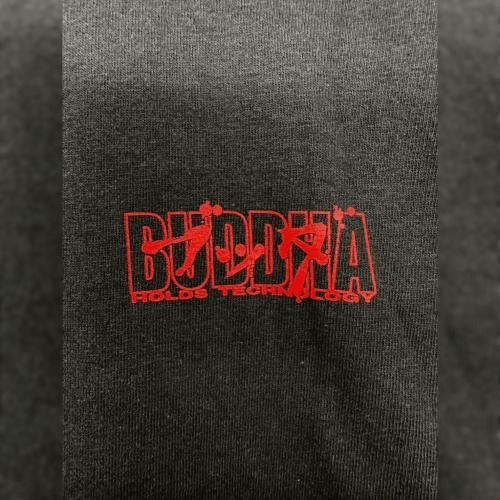 BUDDHA HOLDS(ブッダホールド) CrimsonHand TEE(クリムゾンハンドティー) ※初版限定ステッカー付き ※丈夫な着心地 ※グラフィックデザイン ※メール便対応