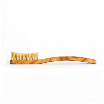 Lapis(ラピス) Wood Brush(ウッドブラシ) ノーマル/チェリー ※美しいカーブの木製ハンドル ※メール便88円
