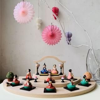 段飾り　３段飾り 雛人形 - curious online shop