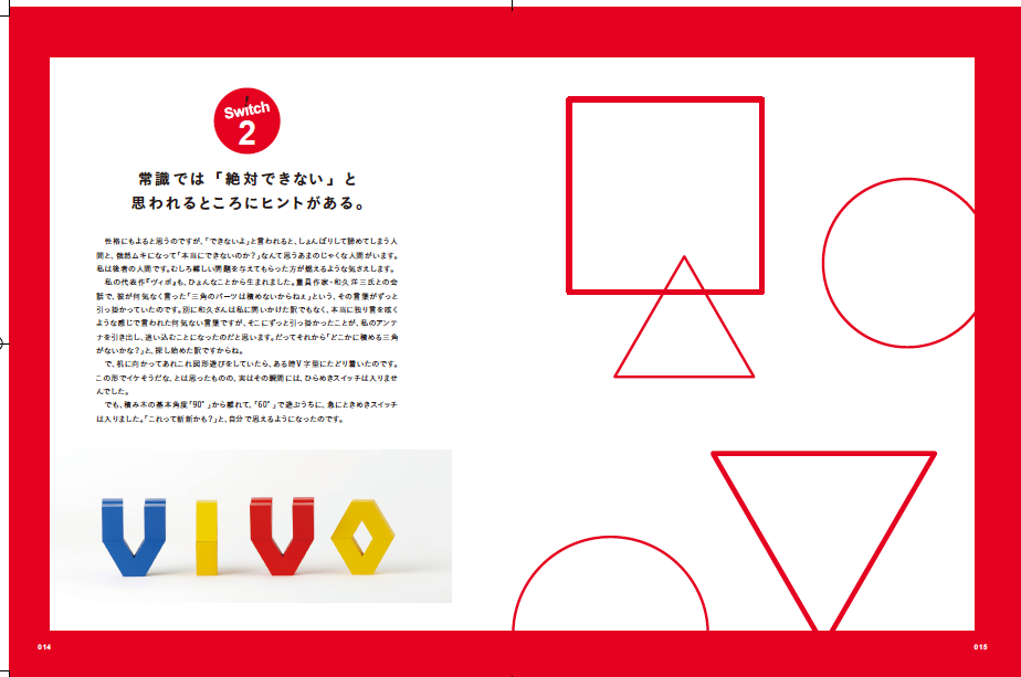 相沢康夫 著「ひらめきスイッチ ~発想力のアイデアBOOK~」 - curious