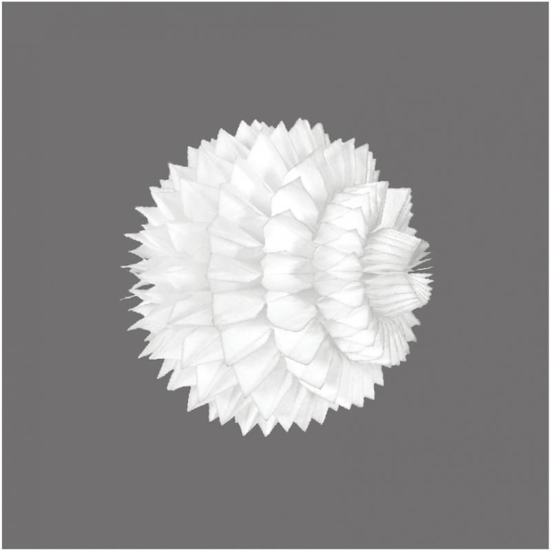 ハニカムペーパーボール Spiky Ball ホワイト Curious Online Shop ハニカムペーパーボール Spiky Ball ホワイト Curious Online Shop
