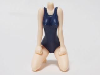 スクールウェア・フィギュア素体「スク水踵座」