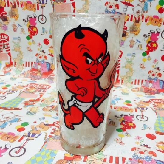 70's / PEPSI / Collector Series Glass / HOT STUFF / ペプシ