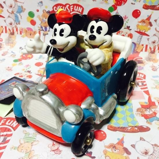ディズニー　ベビーミッキー＆ミニー　オルゴール 東京ディズニーランド ビスクフィギュア オルゴール ベビー