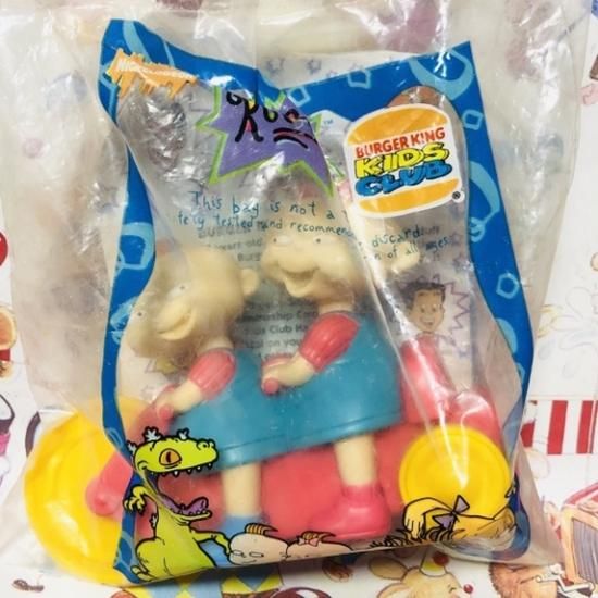 98's / BURGER KING / RUGRATS / Phil & Lil / Meal toy / バーガー