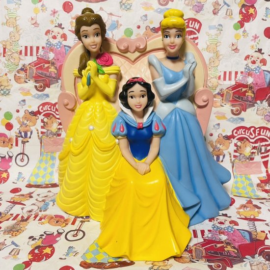 Disney Princess Coin Bank ディズニー プリンセス ベル 白雪姫 シンデレラ コインバンク 貯金箱 Toyshop8 アメリカ雑貨 通販 豊橋市