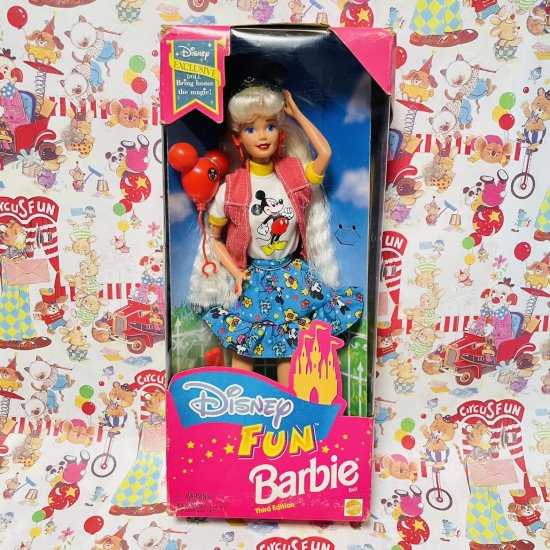 95 S Mattel Disney Fun Barbie ディズニーファンバービー Toyshop8 アメリカ雑貨 通販 豊橋市