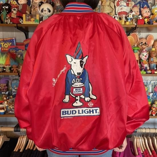 1987's / BUD LIGHT / Spuds MacKenzie / Nylon Jacket / バドライト / スパッズ・マッケンジー / ナイロンジャケット - Vintage Shop 8 | アメトイ 通販 | 豊橋市