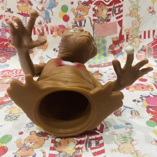 E.T. 陶器製 フィギュア　パチ　ビンテージ　無版権　USJ アメトイ　不明 E.T. 陶器製 フィギュア パチ ビンテージ 無版権 USJ アメトイ