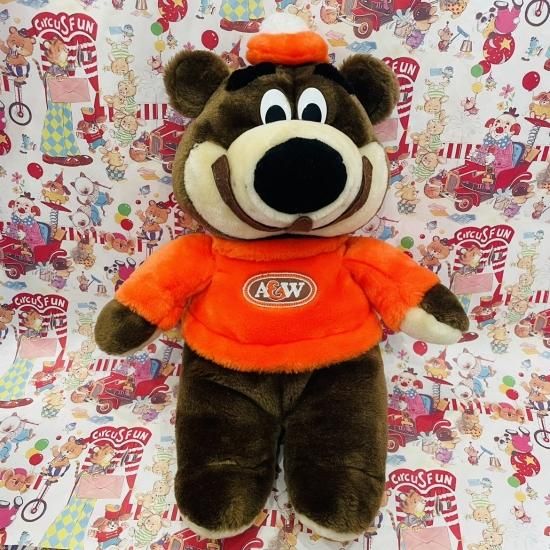 人気大割引 A&W / Great Root Bear / Plush Doll / グレートルートベア ぬいぐるみ