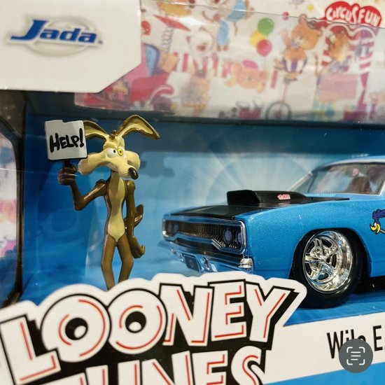 Jada Toys / Wile E. Coyote & 1970 Plymouth Road Runner / ワイリー・コヨーテ＆1970年プリムス ・ロードランナー / ダイキャストミニカー - Vintage Shop 8 | アメトイ 通販 | 豊橋市