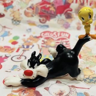 トゥイーティー　＆　シルベスター・キャット　フィギュア 楽天市場】・TWEETY トゥイーティー SYLVESTER CAT シルベスター