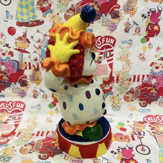 30s40s ビンテージ 希少メキシカンリング clown ピエロ チャンピオン 80s / Clown Coin Bank / Made in TAIWAN / ピエロ