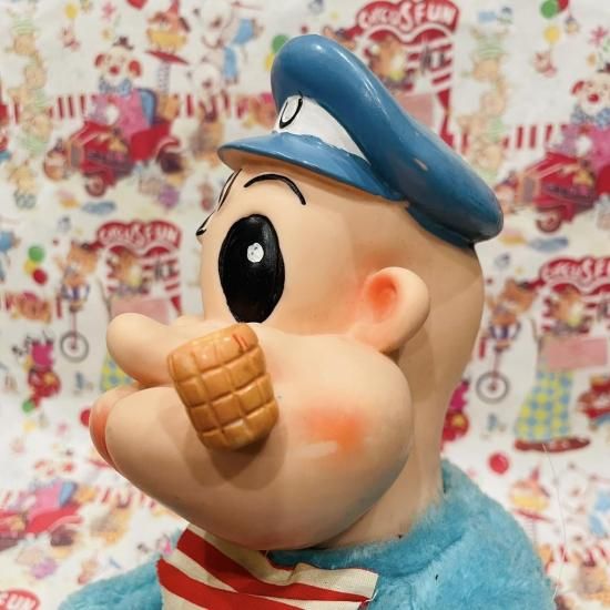 50-60s / GUND / POPEYE / Plush Doll / Made in JAPAN / ポパイ