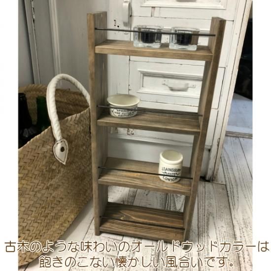 楽天市場】キッチンペーパーホルダー 木製 スパイスラック