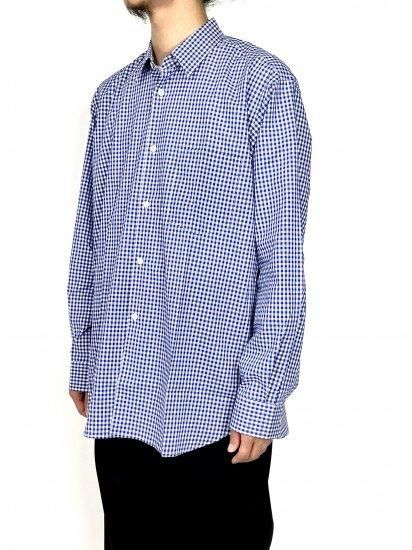 COMME des GARCONS SHIRT】YARN DYED COTTON SMALL CHECK SHIRT (WIDE ...