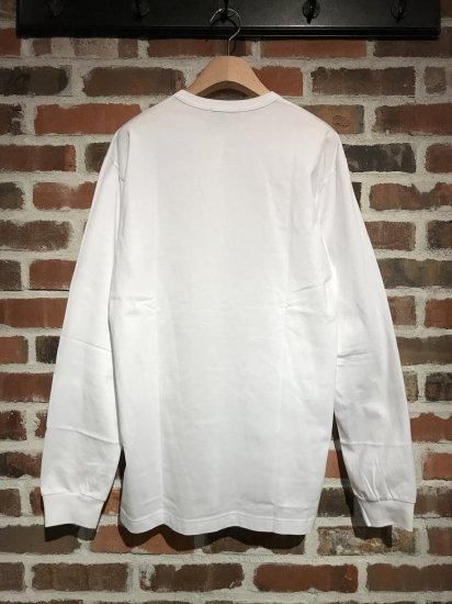 COMME des GARCONS HOMME】綿天竺ロゴロングスリーブ TEE COMME des GARCONS HOMME】綿天竺ロゴロングスリーブ TEE