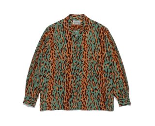 <img class='new_mark_img1' src='https://img.shop-pro.jp/img/new/icons5.gif' style='border:none;display:inline;margin:0px;padding:0px;width:auto;' />【WACKO MARIA】 LEOPARD OPEN COLLAR SHIRT