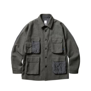 【 Liberaiders 】QUILTED UTILITY SHIRT JACKET