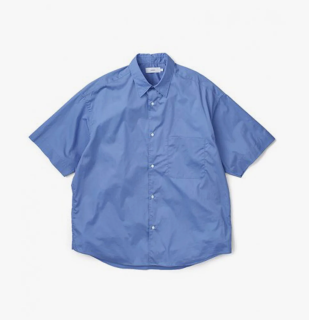 <img class='new_mark_img1' src='https://img.shop-pro.jp/img/new/icons5.gif' style='border:none;display:inline;margin:0px;padding:0px;width:auto;' />【Graphpaper】Broad Oversized S/S Regular Collar Shirt