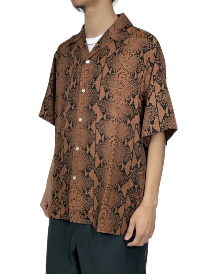 お買い物マラソン限定☆ WACKO MARIA/PYTHON HAWAIIAN SHIRT S/S