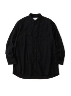 <img class='new_mark_img1' src='https://img.shop-pro.jp/img/new/icons20.gif' style='border:none;display:inline;margin:0px;padding:0px;width:auto;' />【White Mountaineering】MOLESKIN LONG SLEEVE WIDE SHIRT