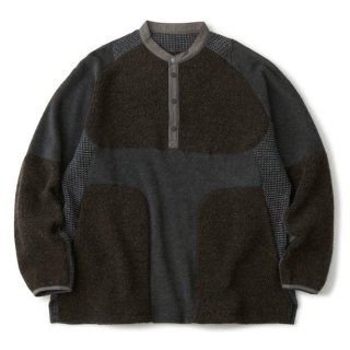 【White Mountaineering】PATCH WORK PULLOVER