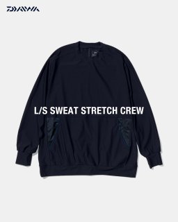 【DAIWA LIFESTYLE】L/S SWEAT STRETCH CREW