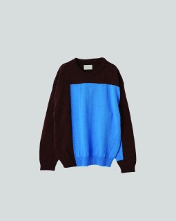 YOKEINTARSIA CREWNECK SWEATER