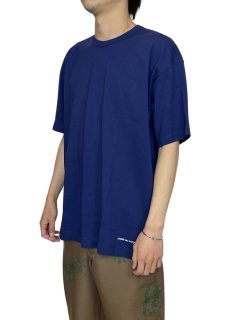 COMME des GARCONS SHIRTcotton jersey plain with printed  CDG SHIRT  logo at front TEE