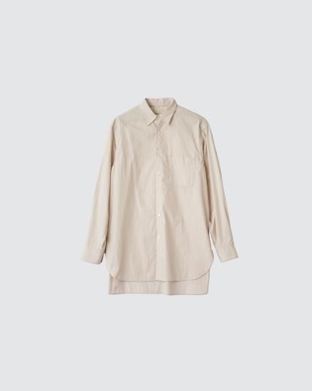 YOKE】BOXY STRIPE REGULAR COLLAR SHIRT - DOGDAYS / UNDERPASS YOKE】BOXY STRIPE REGULAR COLLAR SHIRT - DOGDAYS / UNDERPASS