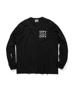 CITY COUNTRY CITYCotton L/s T-shirt_City Country City