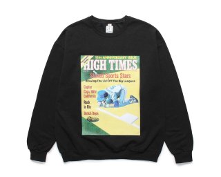 <img class='new_mark_img1' src='https://img.shop-pro.jp/img/new/icons8.gif' style='border:none;display:inline;margin:0px;padding:0px;width:auto;' />【WACKO MARIA】HIGH TIMES / SWEAT SHIRT (TYPE-2)