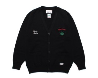 <img class='new_mark_img1' src='https://img.shop-pro.jp/img/new/icons8.gif' style='border:none;display:inline;margin:0px;padding:0px;width:auto;' />【WACKO MARIA】HIGH TIMES / CLASSIC KNIT CARDIGAN