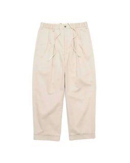 Tap WaterCotton Chino Tuck Trousers