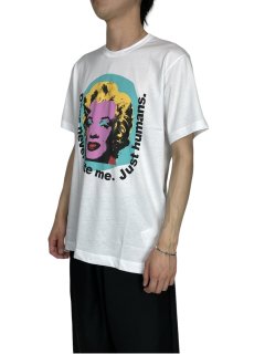 <img class='new_mark_img1' src='https://img.shop-pro.jp/img/new/icons8.gif' style='border:none;display:inline;margin:0px;padding:0px;width:auto;' />COMME des GARCONS SHIRTcotton jersey plain with print I Andy Warhol