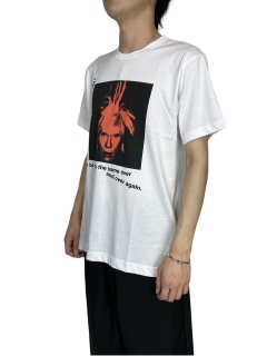 <img class='new_mark_img1' src='https://img.shop-pro.jp/img/new/icons8.gif' style='border:none;display:inline;margin:0px;padding:0px;width:auto;' />COMME des GARCONS SHIRTcotton jersey plain with print J Andy Warhol
