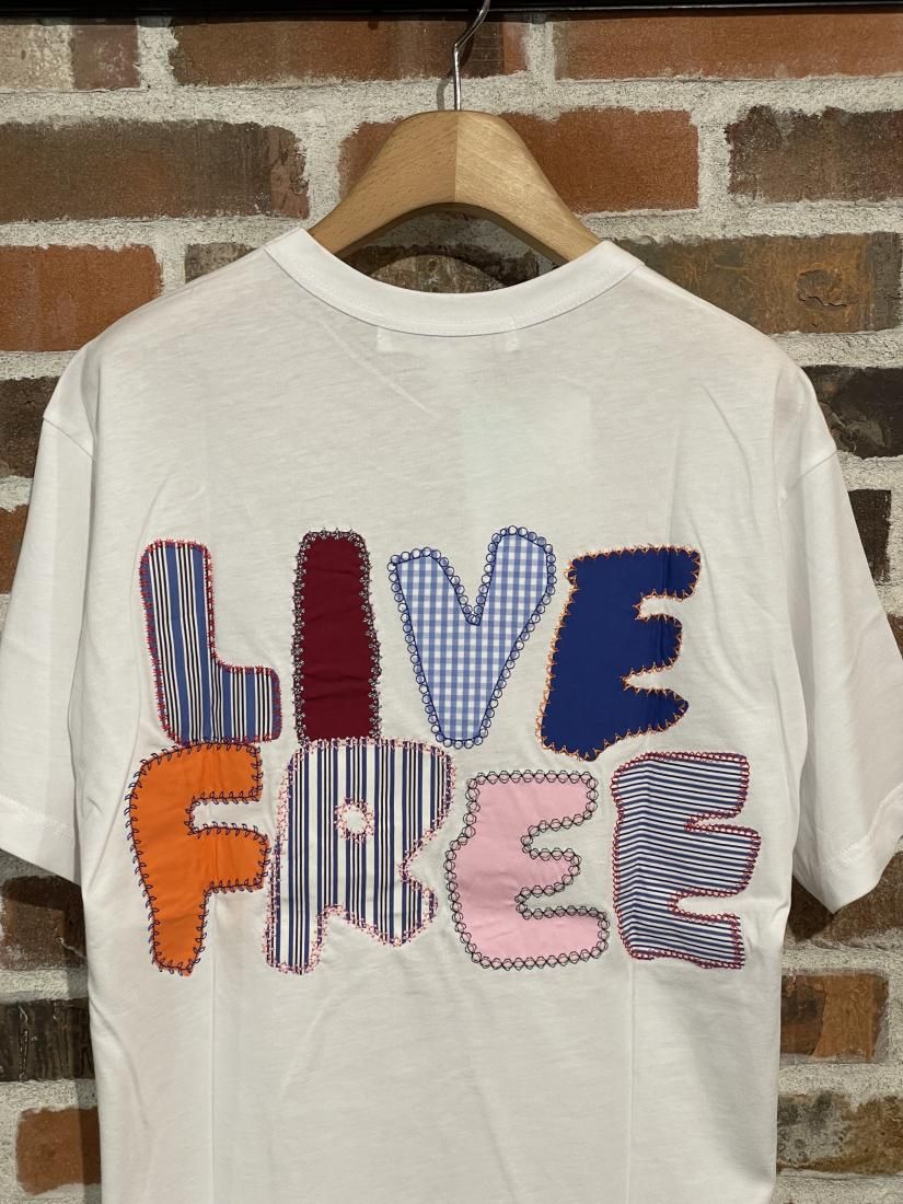 サイズXL新品未使用コムデギャルソンcdgTシャツCDG LIVE FREE