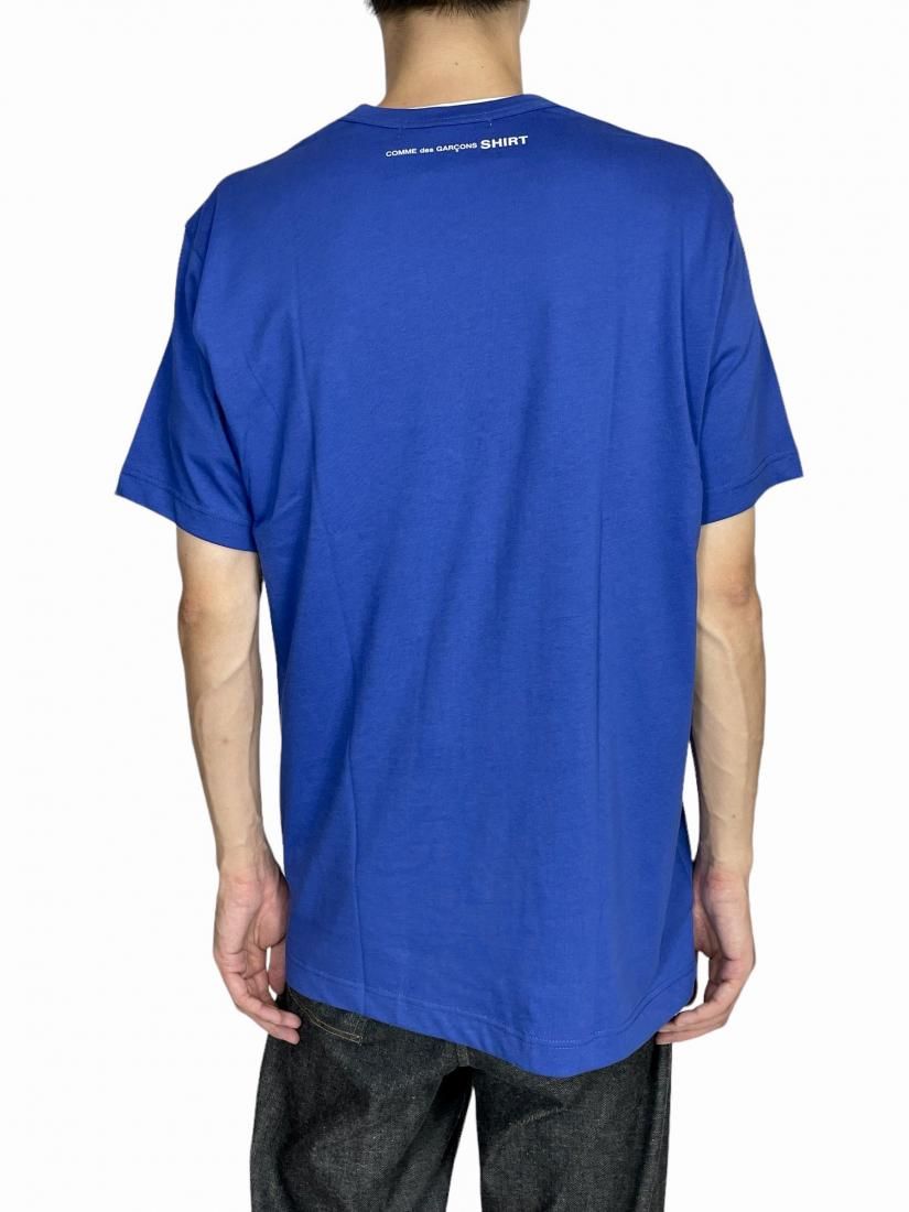 COMME des GARCONS SHIRT】cotton jersey plain with white CDG COMME des GARCONS SHIRT】cotton jersey plain with white CDG