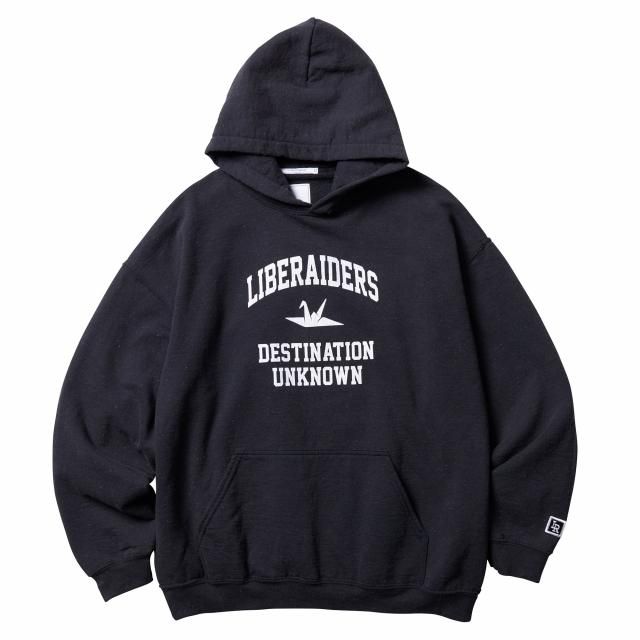 <img class='new_mark_img1' src='https://img.shop-pro.jp/img/new/icons20.gif' style='border:none;display:inline;margin:0px;padding:0px;width:auto;' /> Liberaiders COLLEGE LOGO HOODIE 